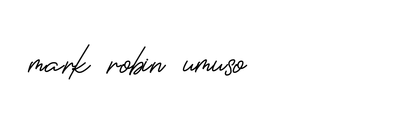 Signature of mark-robin-umuso