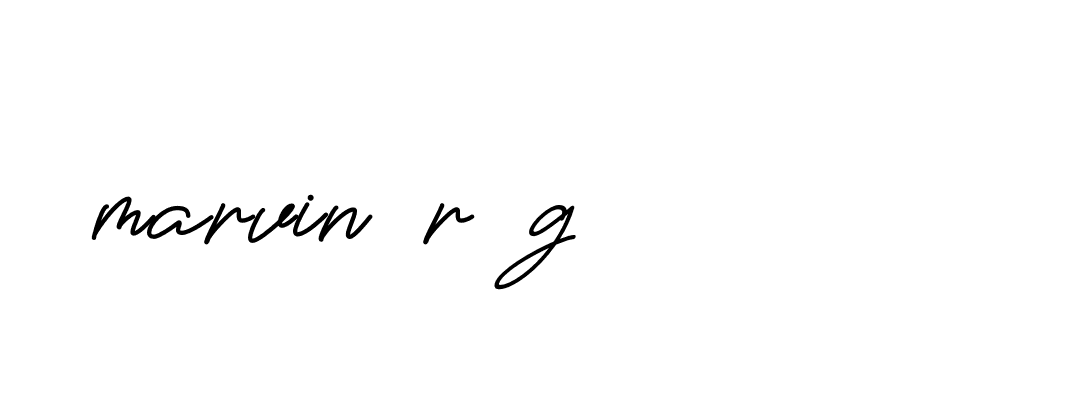 Signature of marvin-r-g