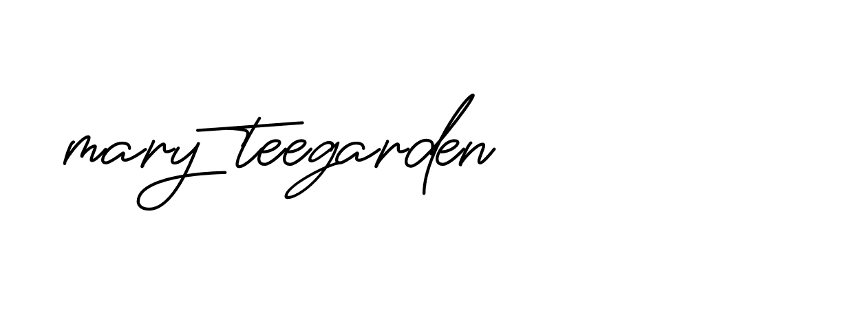 Signature of mary-teegarden