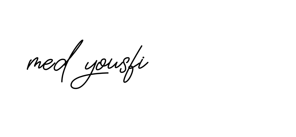 Signature of med-yousfi