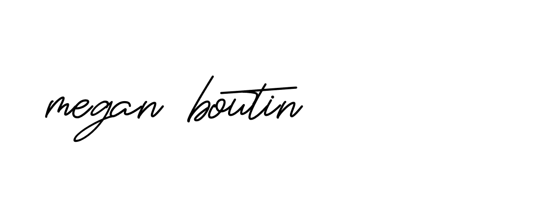 Signature of megan-boutin