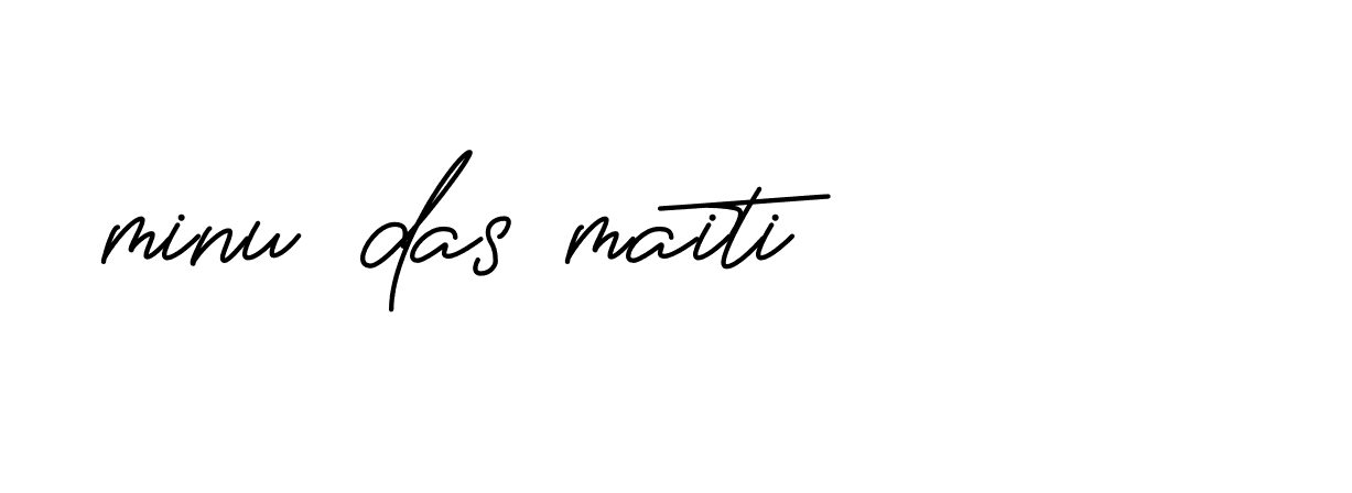 Signature of minu-das-maiti