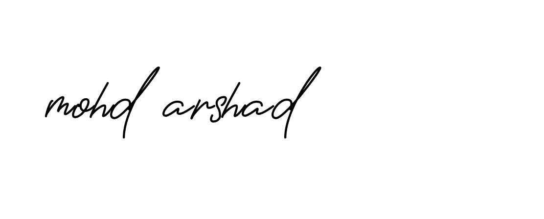 Signature of mohd-arshad