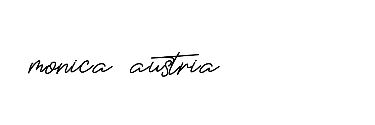 Signature of monica-austria