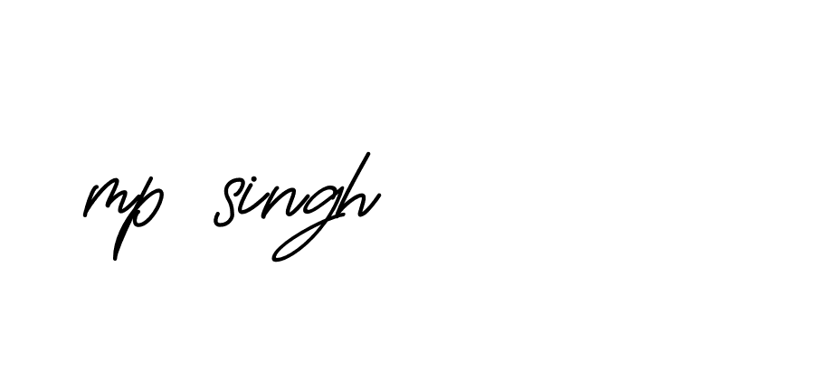 Signature of mp-singh