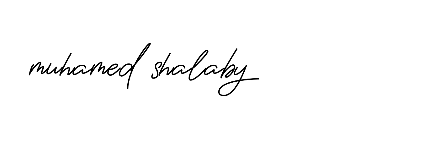 Signature of muhamed-shalaby-