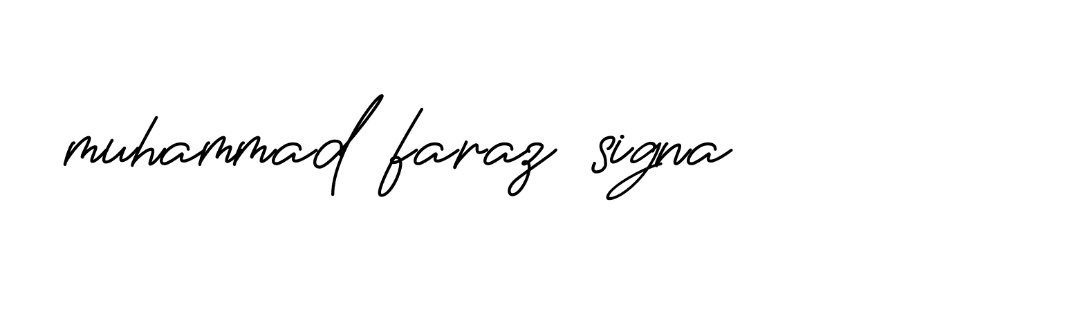 Signature of muhammad-faraz-signa