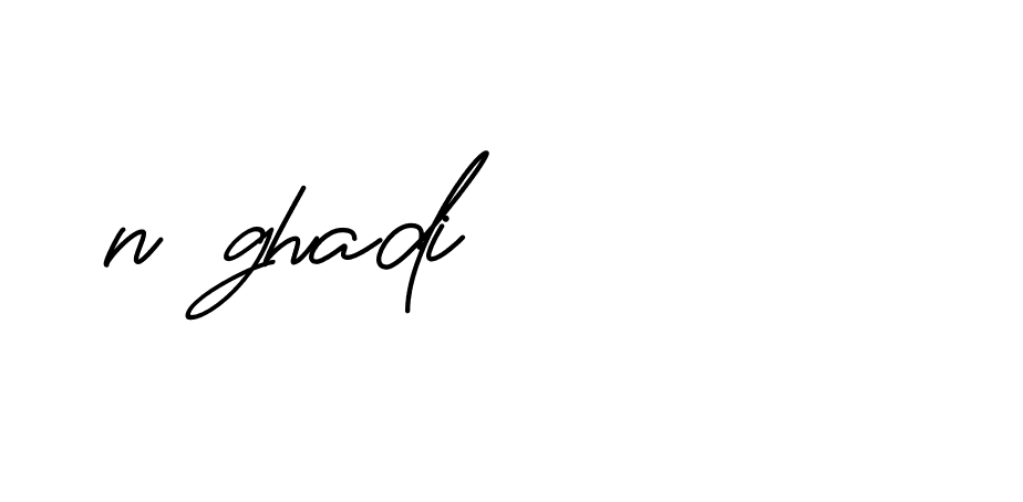 Signature of n-ghadi