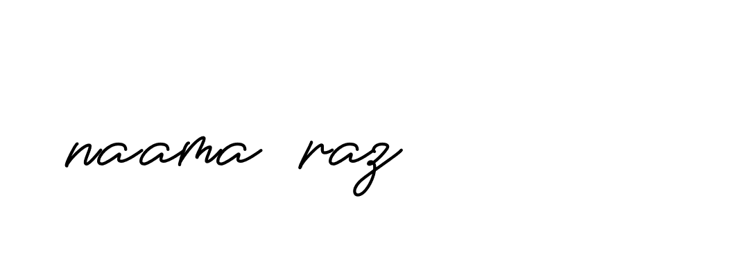 Signature of naama-raz