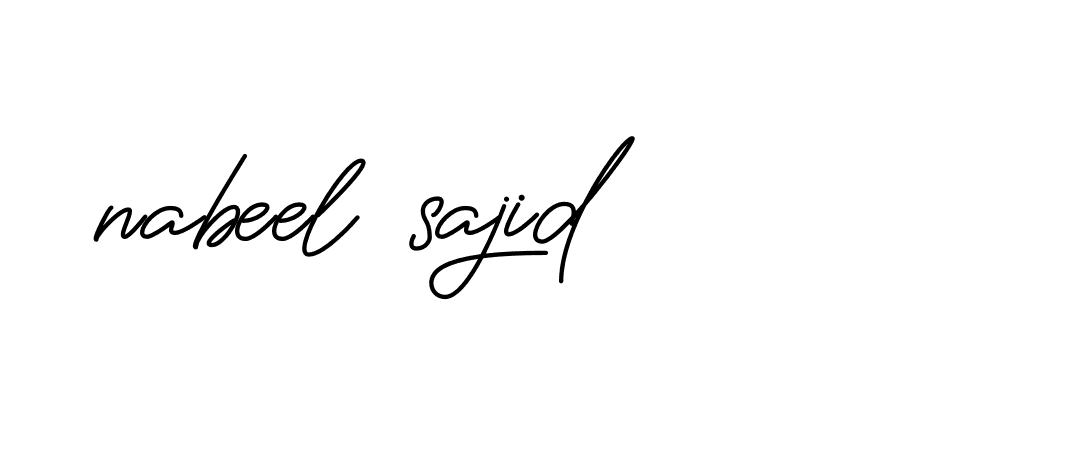 Signature of nabeel-sajid