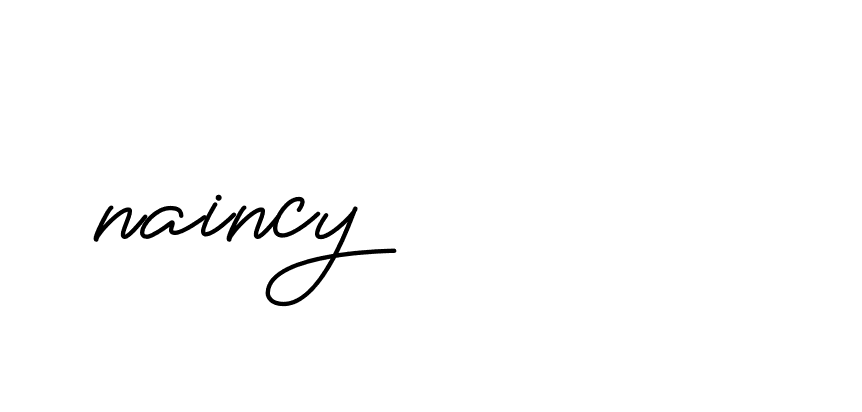 Signature of naincy