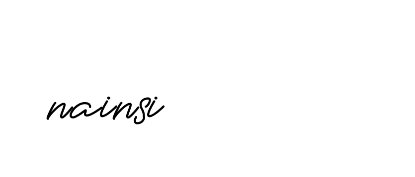 Signature of nainsi