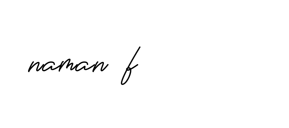 Signature of naman-f