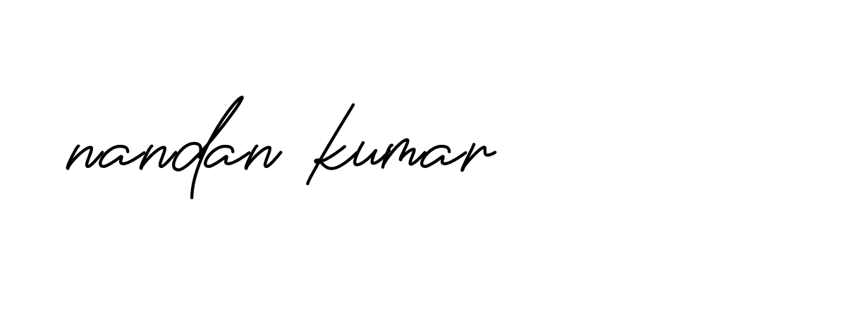 Signature of nandan-kumar