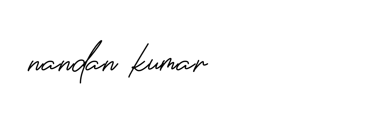 Signature of nandan-kumar-