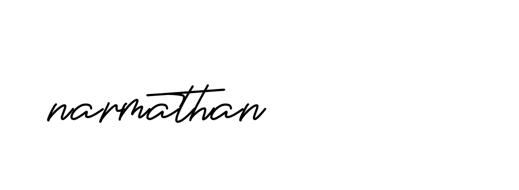 Signature of narmathan