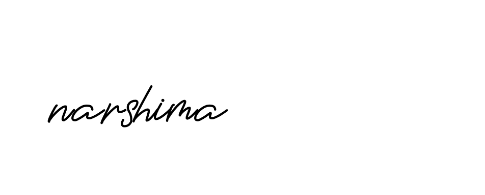 Signature of narshima