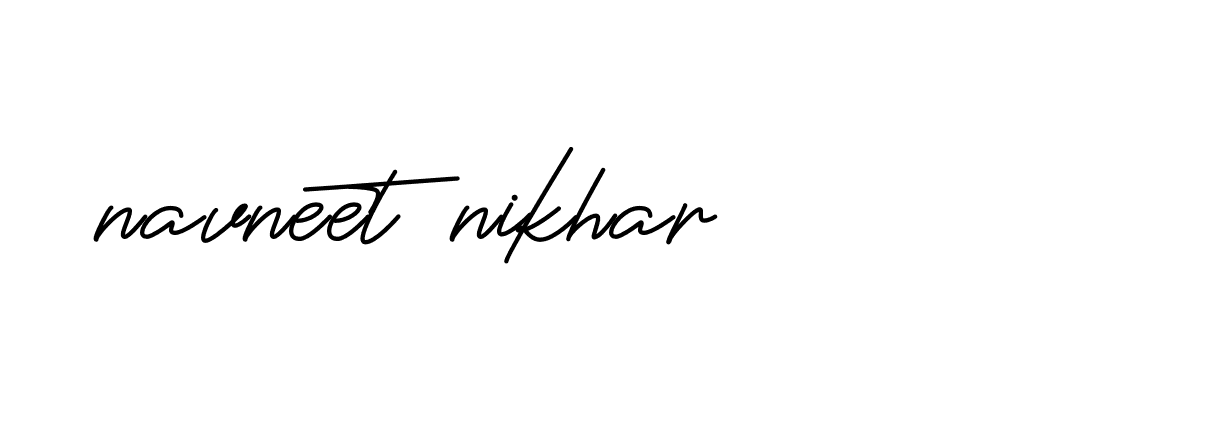 Signature of navneet-nikhar