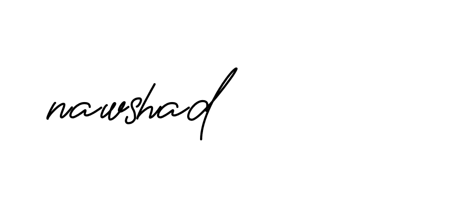 Signature of nawshad