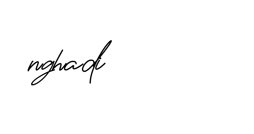 Signature of nghadi