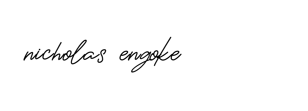 Signature of nicholas-engoke