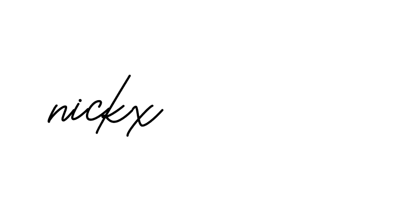 Signature of nickx