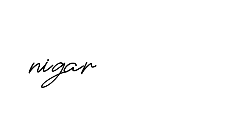 Signature of nigar