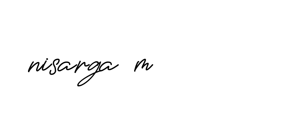 Signature of nisarga-m