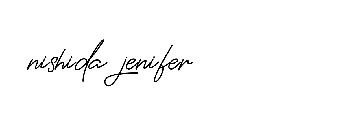 Signature of nishida-jenifer