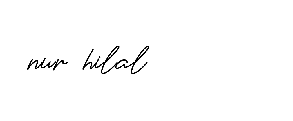 Signature of nur-hilal