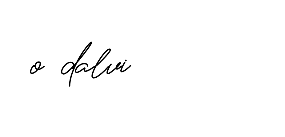 Signature of o-dalvi