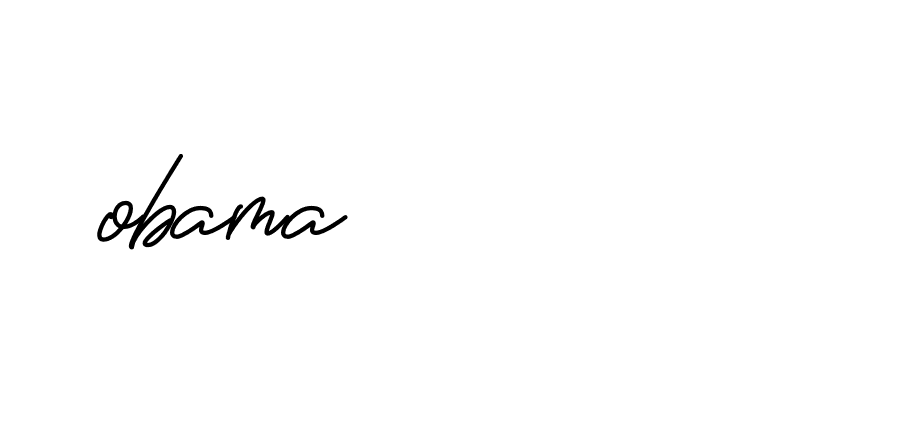 Signature of obama-