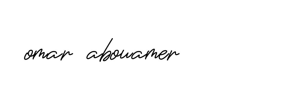 Signature of omar-abouamer