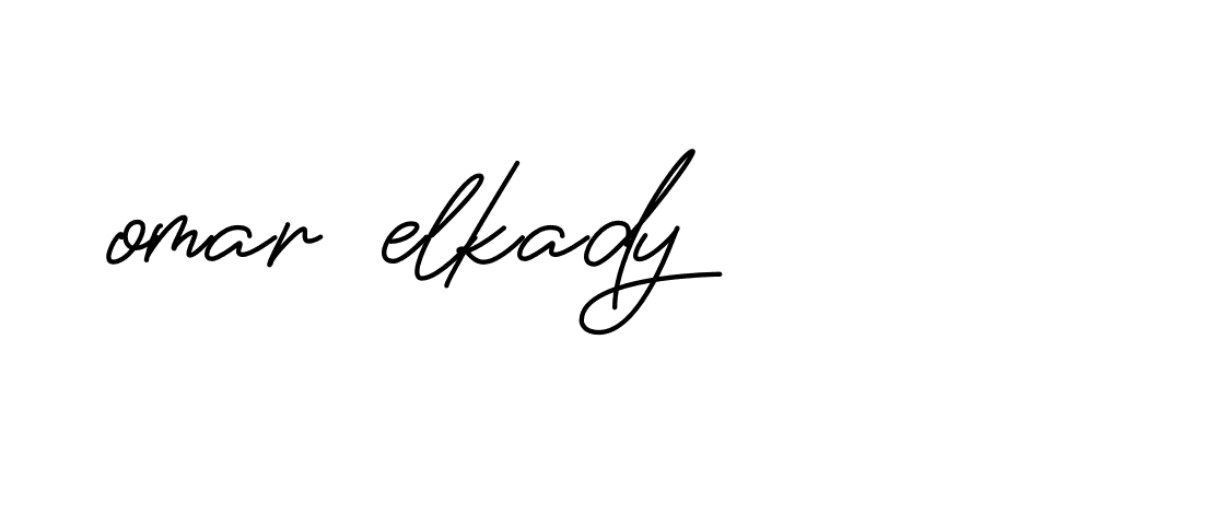 Signature of omar-elkady