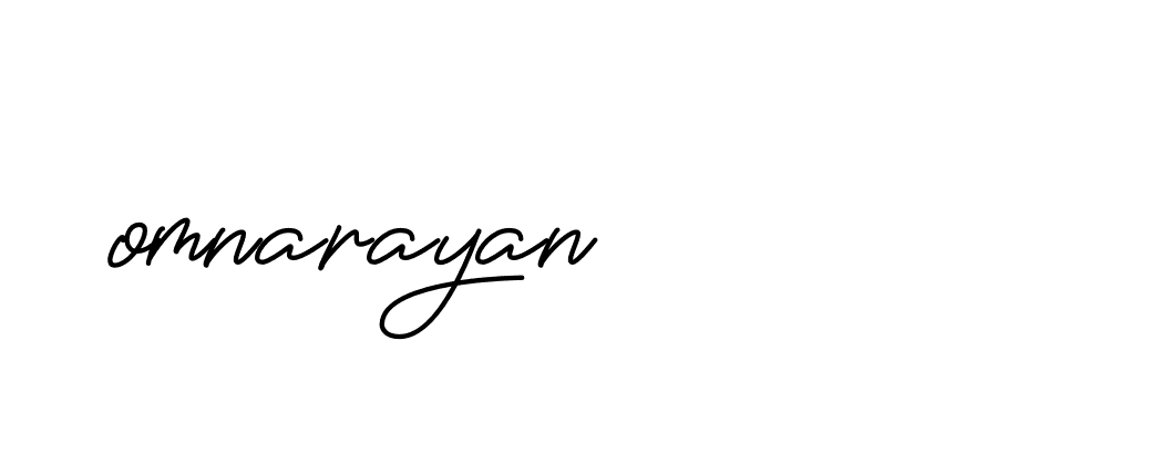 Signature of omnarayan