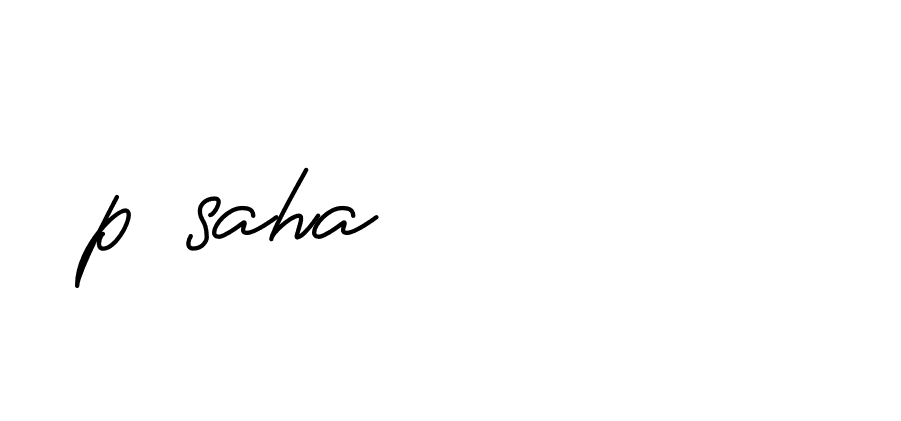 Signature of p-saha