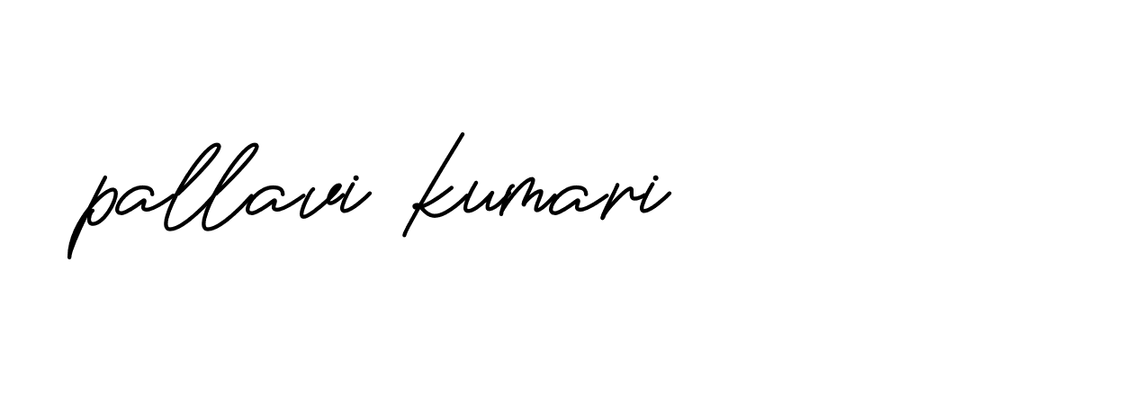 Signature of pallavi-kumari