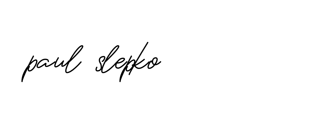 Signature of paul-slepko