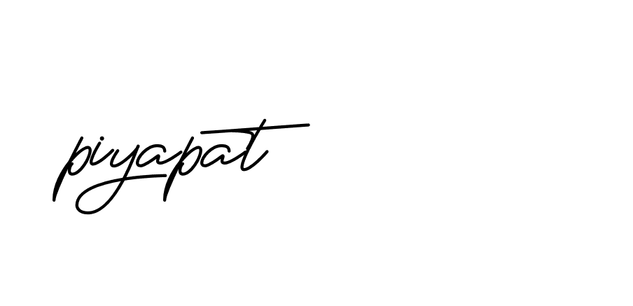 Signature of piyapat