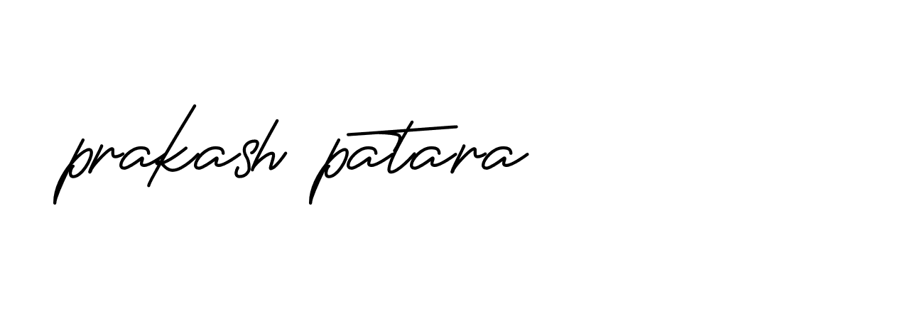 Signature of prakash-patara