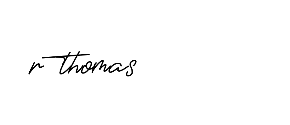 Signature of r-thomas