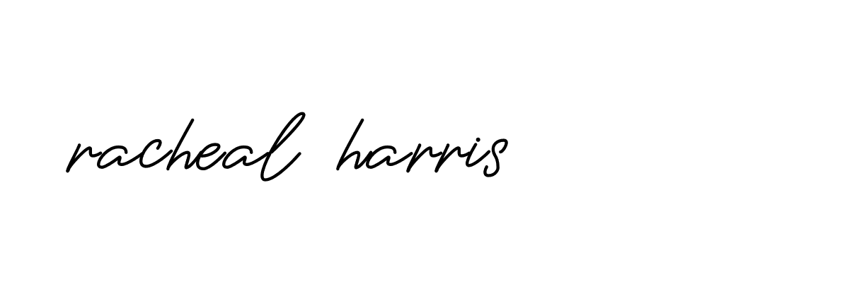 Signature of racheal-harris