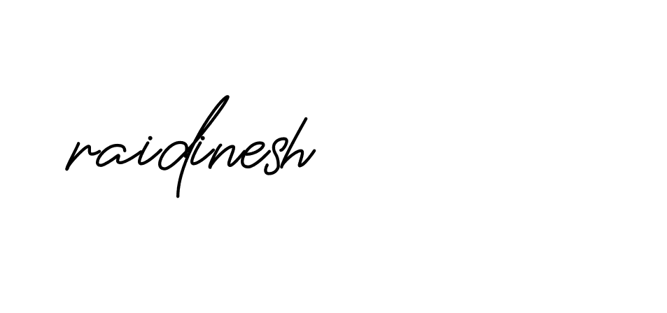 Signature of raidinesh