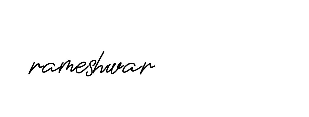 Signature of rameshwar