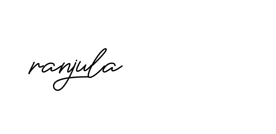 Signature of ranjula