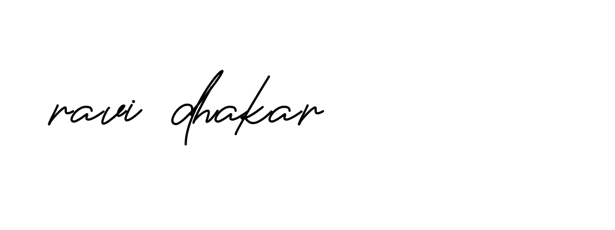 Signature of ravi-dhakar-