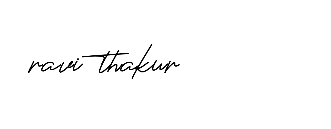 Signature of ravi-thakur