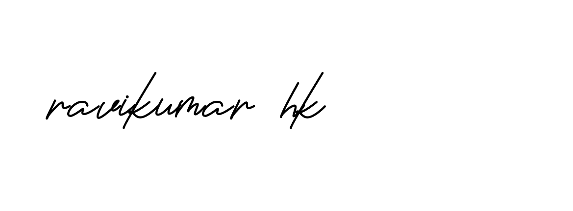 Signature of ravikumar-hk