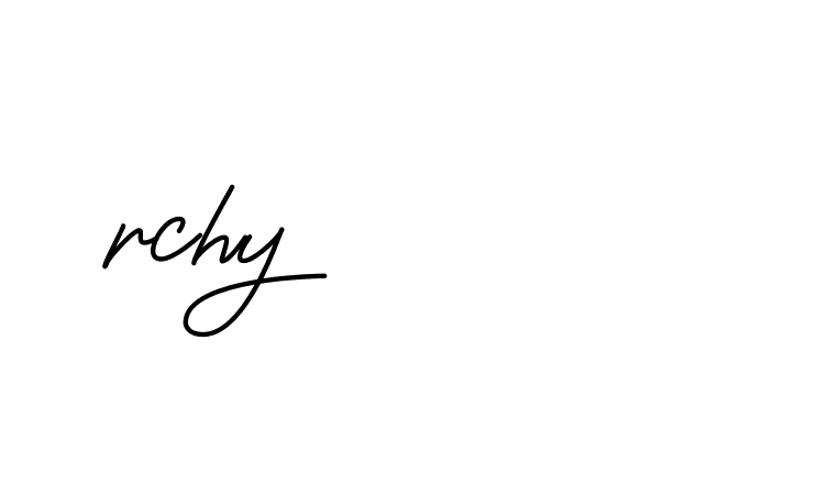 Signature of rchy