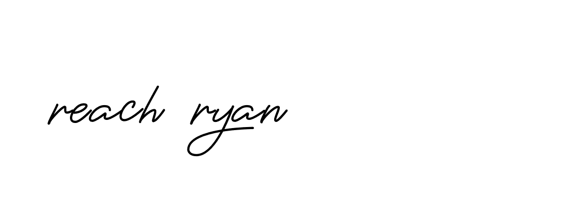 Signature of reach-ryan-